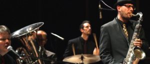 Full Band Playing