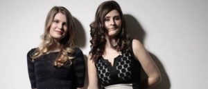The Jazz Gals Two Against Wall