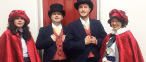 The London Carol Singers as Victorian Carolers